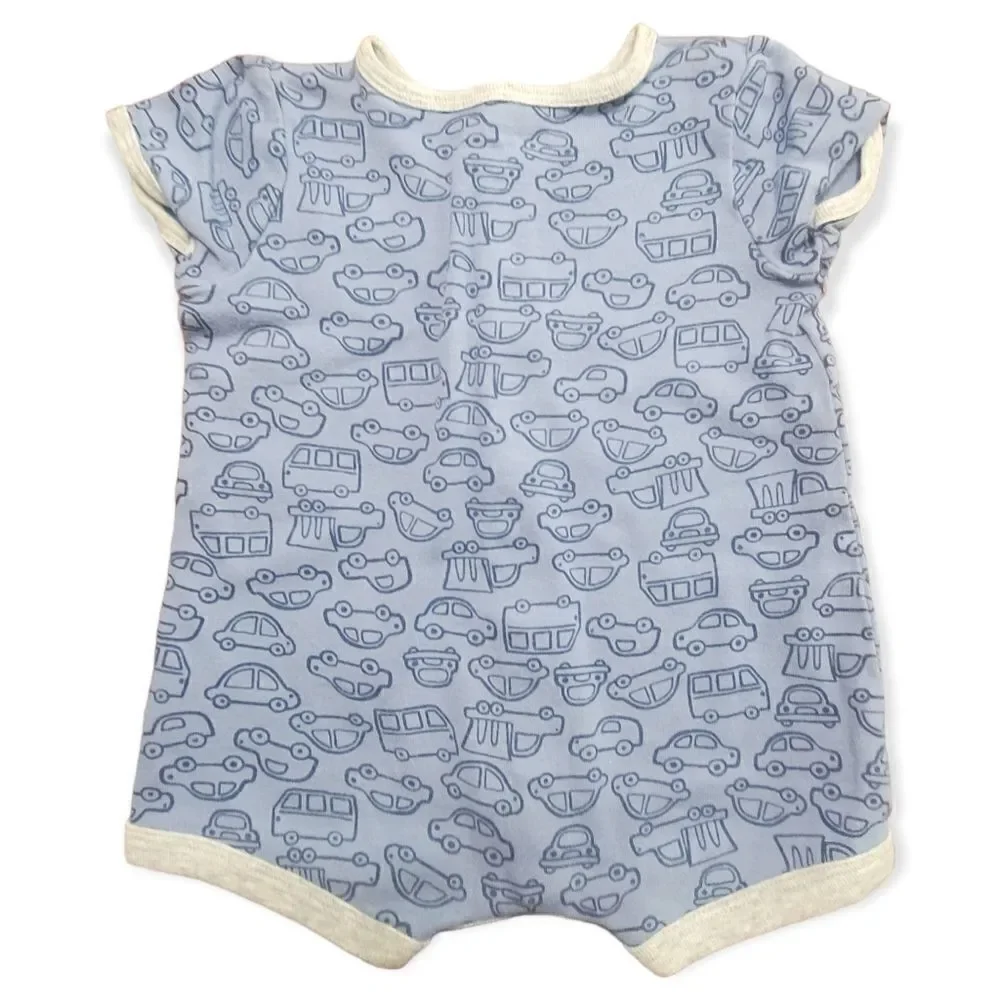Bundle of 4 boys summer rompers